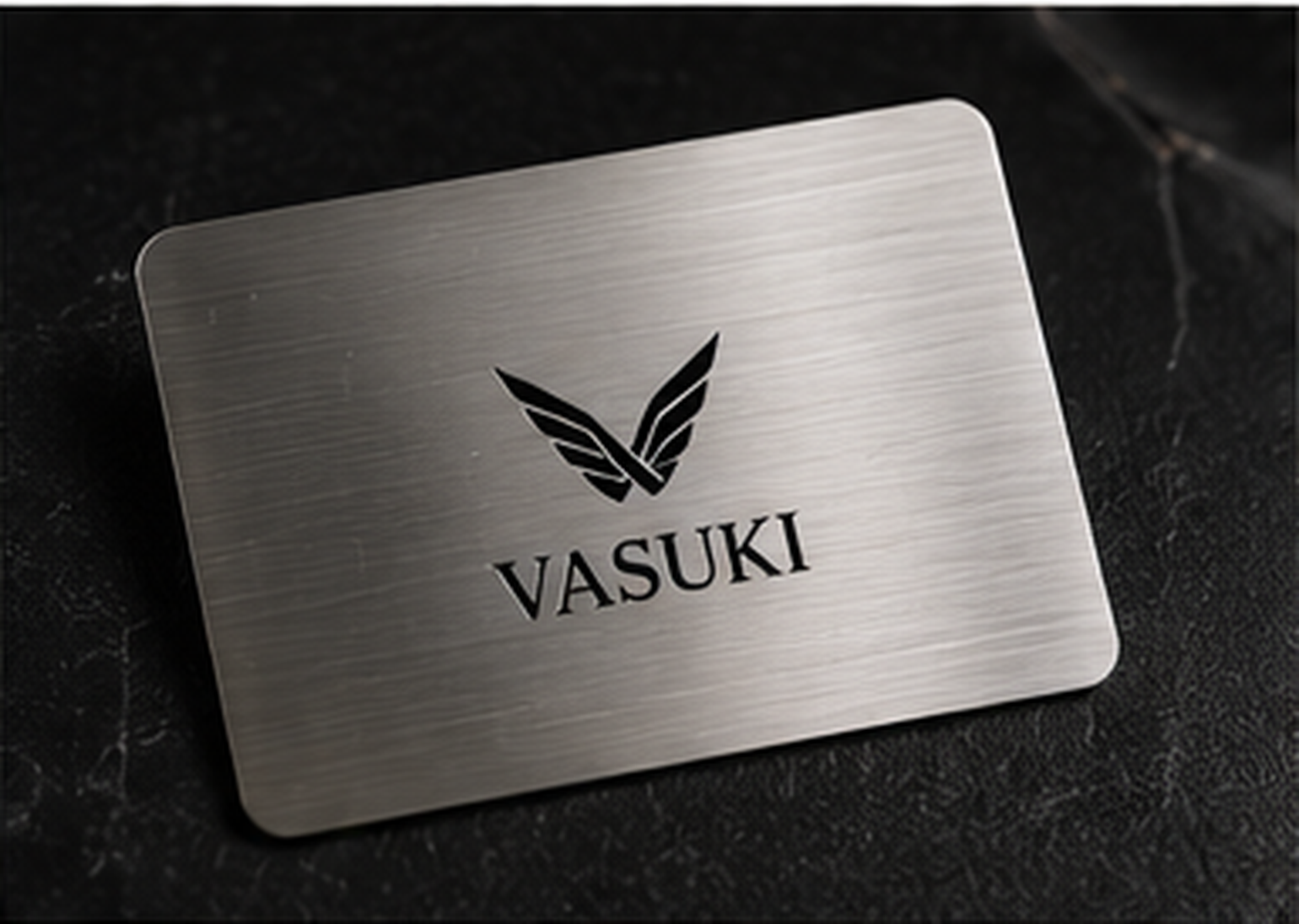 Custom Metal NFC Business Card with QR Backup
