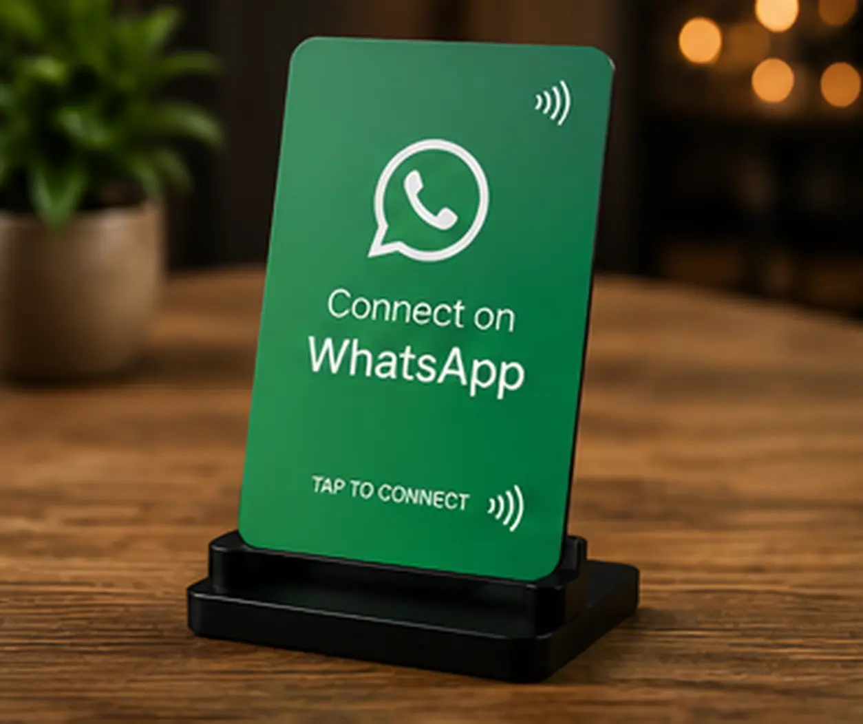 WhatsApp NFC Card